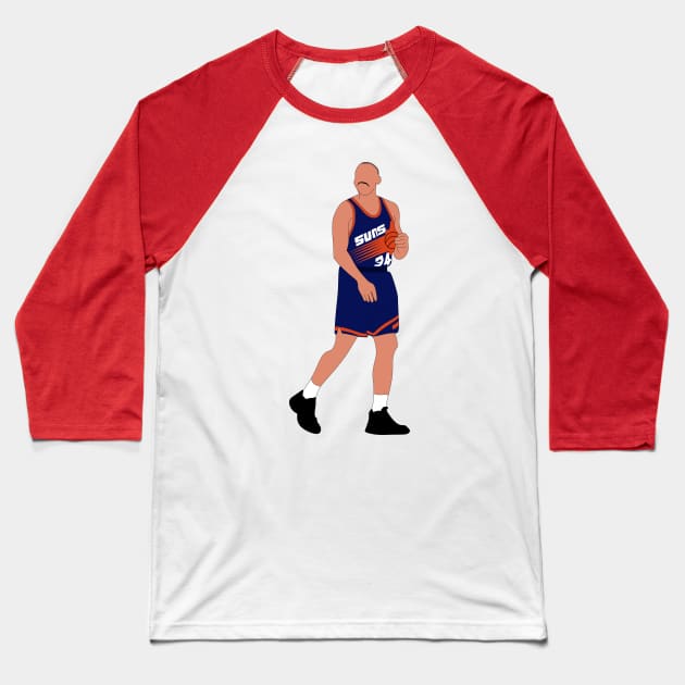 sir charles suns 34 Baseball T-Shirt by rsclvisual